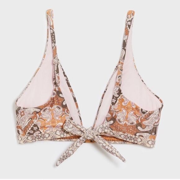 Anthropologie XS Alana Gunn Campbell High Waisted Bikini Swim Set - Picture 2 of 16